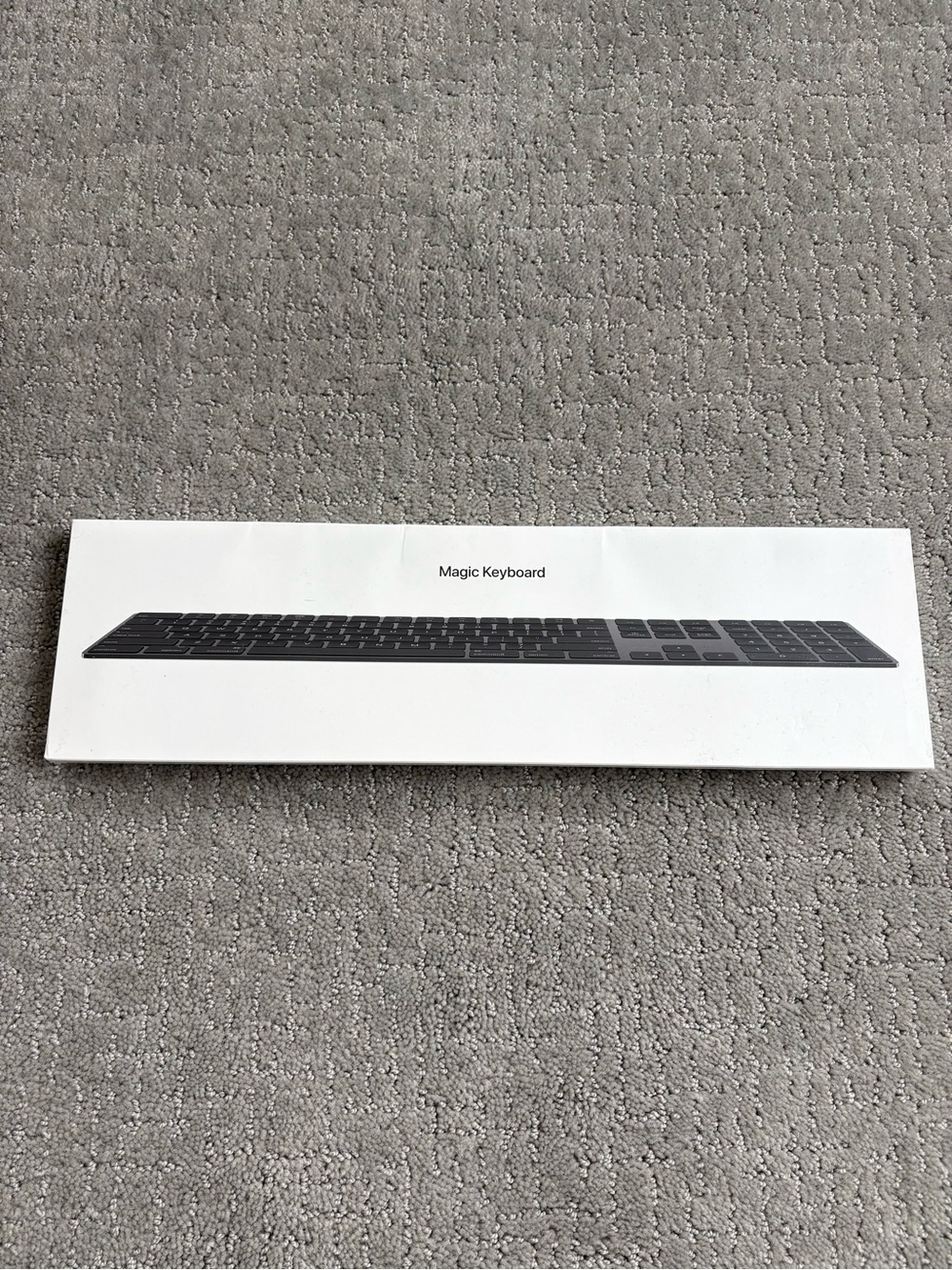 NEW Sealed Apple Magic Wireless Keyboard w/ Numeric Keypad Space Gray MRMH2LL/A